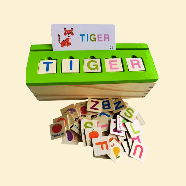 Knowledge Classification Box | Alphabets, Spellings, Numbers & Shapes