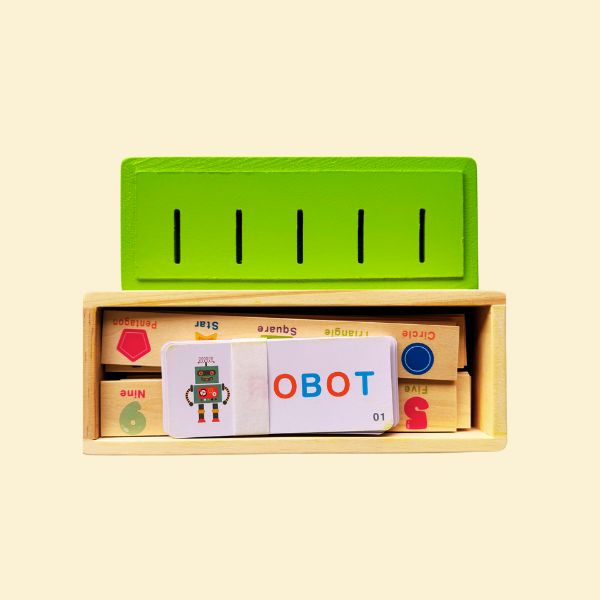 Knowledge Classification Box | Alphabets, Spellings, Numbers & Shapes