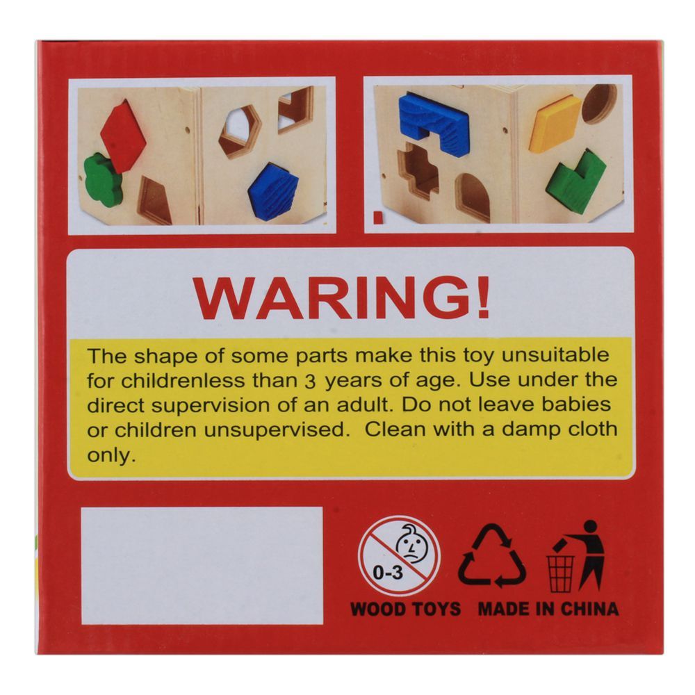 Fifteen Hole Shape Intelligence Box | Wooden Educational Toy for Kids