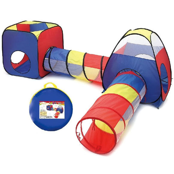 Kids Play Tent with Tunnel – 4-in-1 Indoor & Outdoor Fun