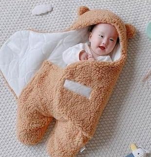 Baby Wrapper & Sleeping Bag for Newborns – Soft Cotton Blanket