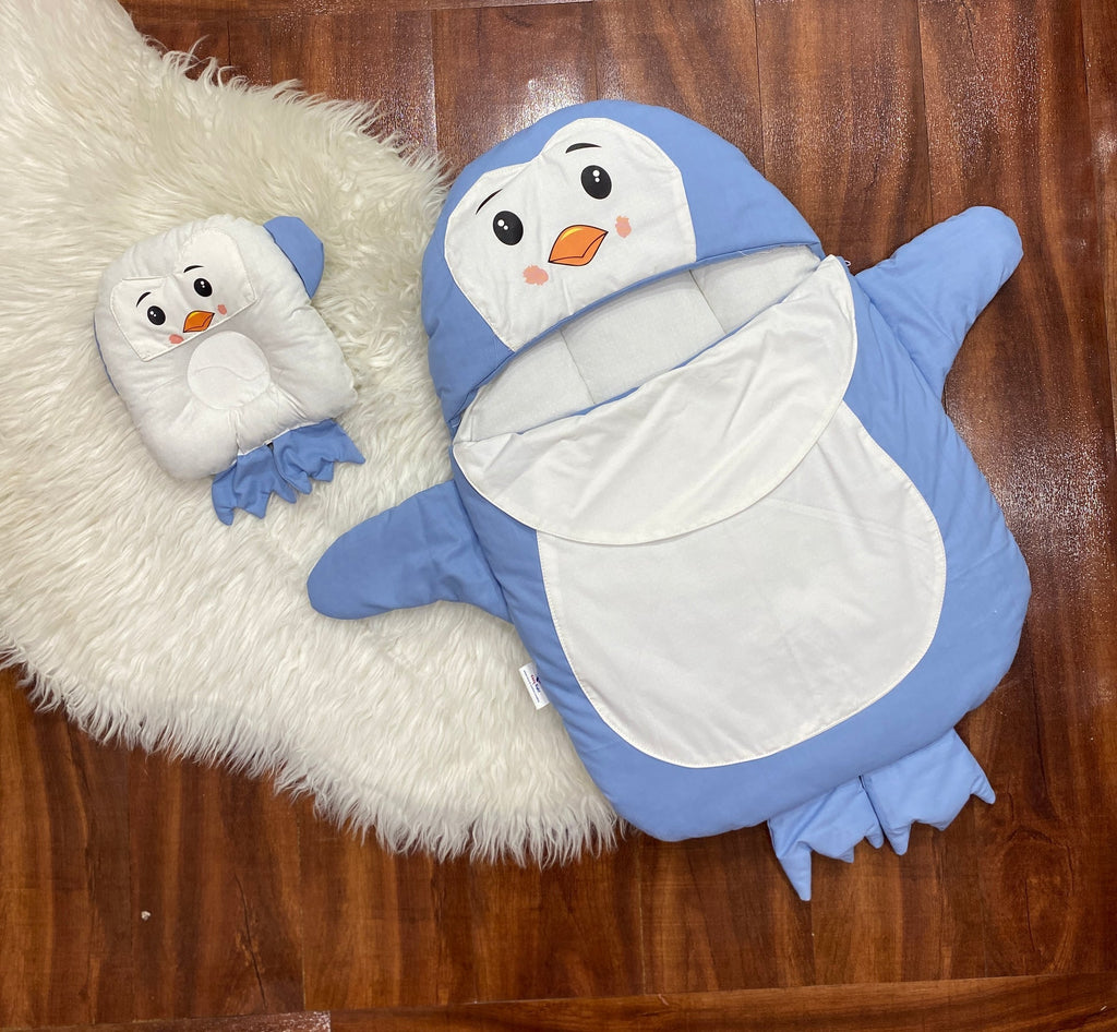 Premium Penguin Baby Carry Nest Sleeping Bag & for Newborns