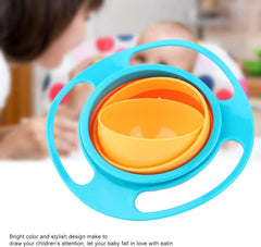 Gyro Bowl 360° Rotate Spill-Proof Snack Bowl for Kids