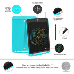 10.5 Inch LCD Writing Tablet Educational Toy – Electronic Drawing & Doodle Board for Kids
