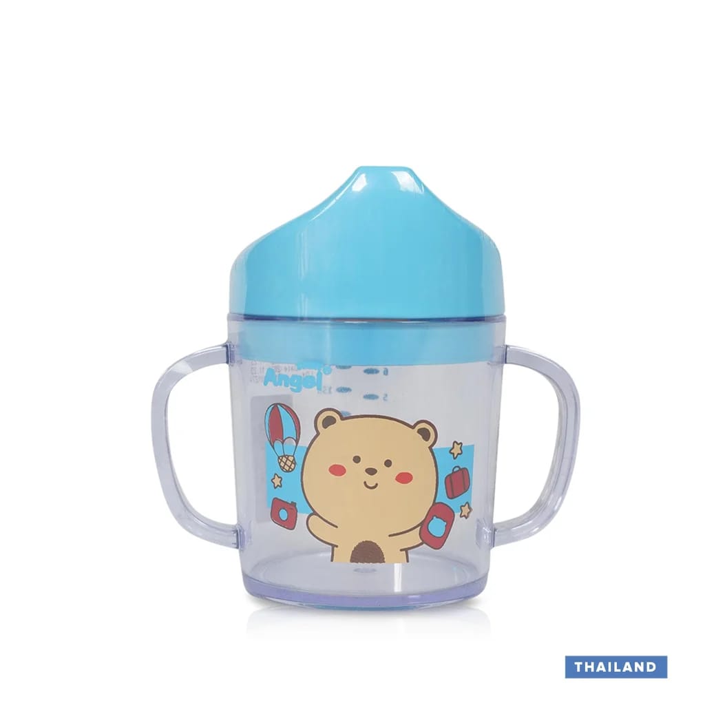 Angel Stony Sippy Cup 200ml – Leak-Proof Transition Drinking Cup for Babies & Toddlers | BPA-Free Training Cup