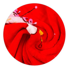 Winter Baby Blanket – Ultra-Soft & Warm, Red Cartoon Design