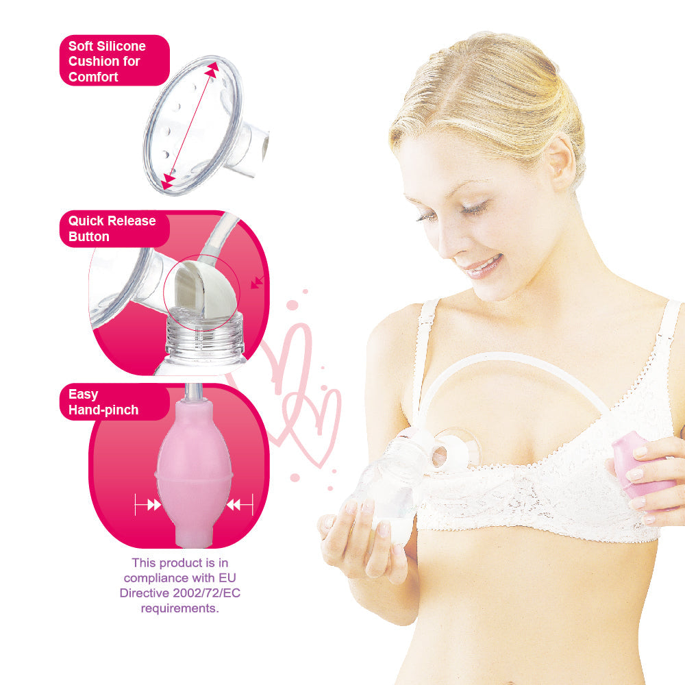 Farlin Breast Pump – Manual, Quiet & Comfortable for Moms