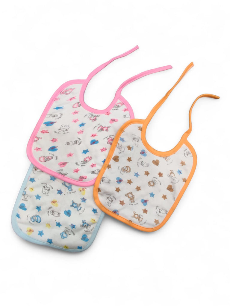 Baby Bib Set – 3 Soft, Absorbent & Comfortable Bibs for Feeding