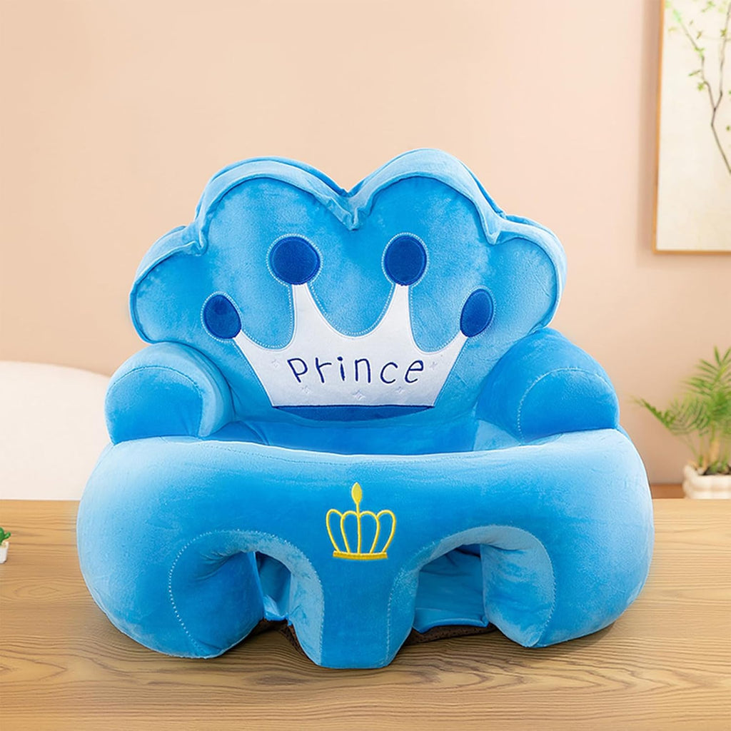 Baby Crown Rettle Floor Seat – Soft Support Sofa Chair for Infants