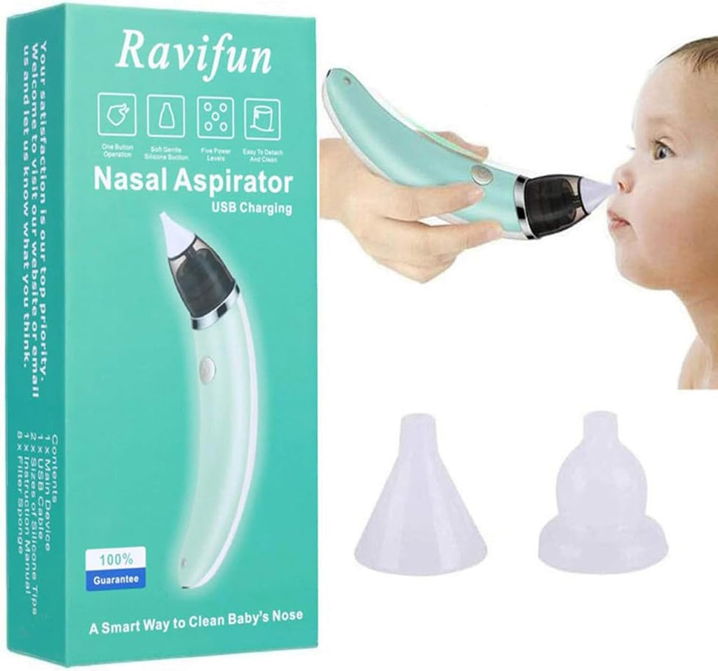 Baby Electric Nasal Aspirator – Safe, Gentle & Easy Nose Cleaning