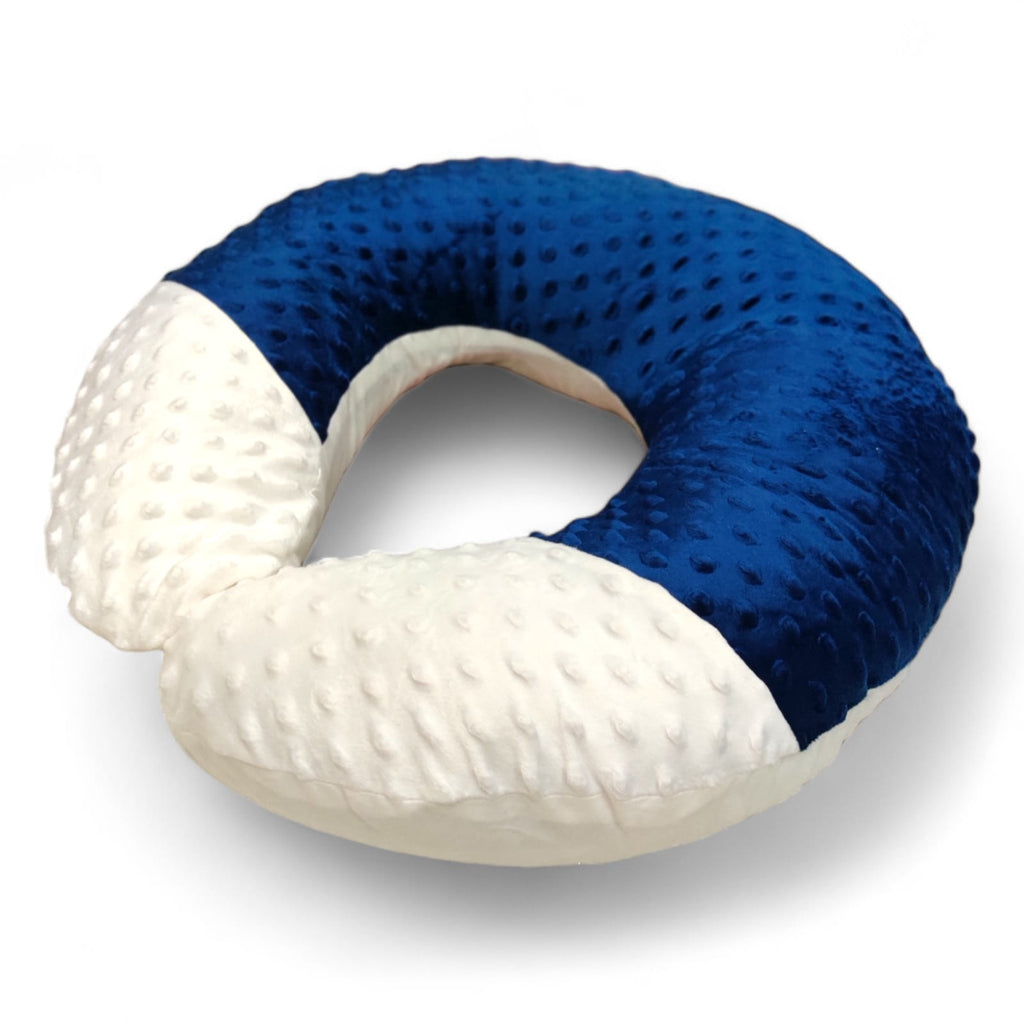 Soft Navy Baby Nursing Pillow – Comfortable Feeding Support