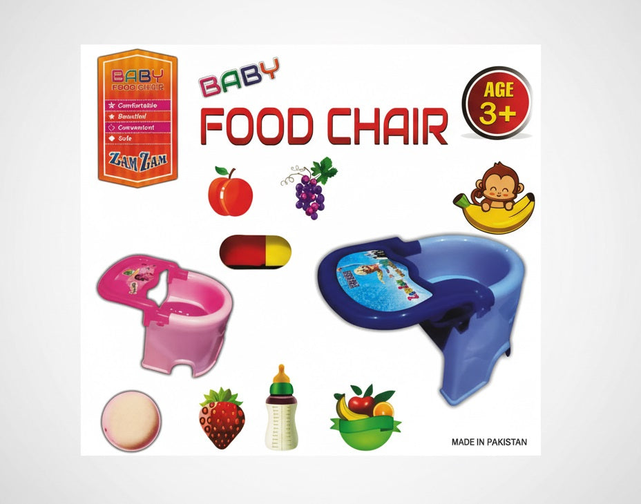 Baby Food Chair – Portable Toddler Feeding Seat Tray