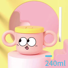 Baby Feeding Cup 240ml – BPA-Free, Leak-Proof & Infant-Friendly