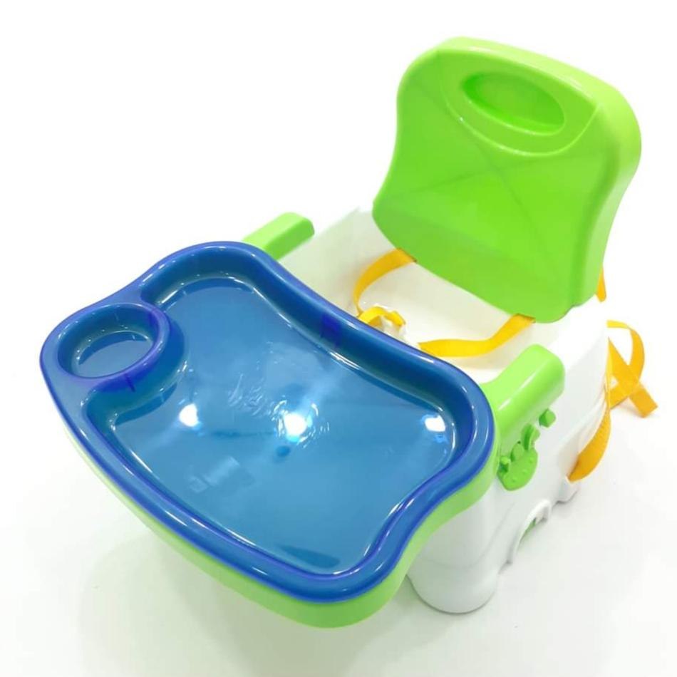 Baby Booster Feeding Chair – 2-in-1 Evergreen Seat