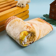 Winter Baby Blanket – Double Ply Plush, Soft & Cozy, Brown Teddy Bear Design