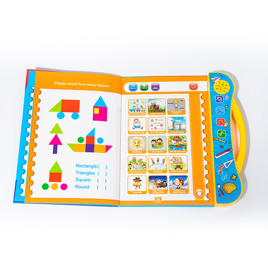 Educational Study Book for Kids | Interactive Sound Learning Toy