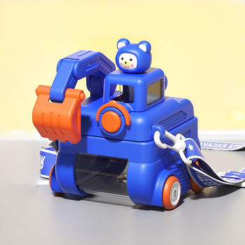 Excavator Cartoon Water Bottle for Kids – 500ml