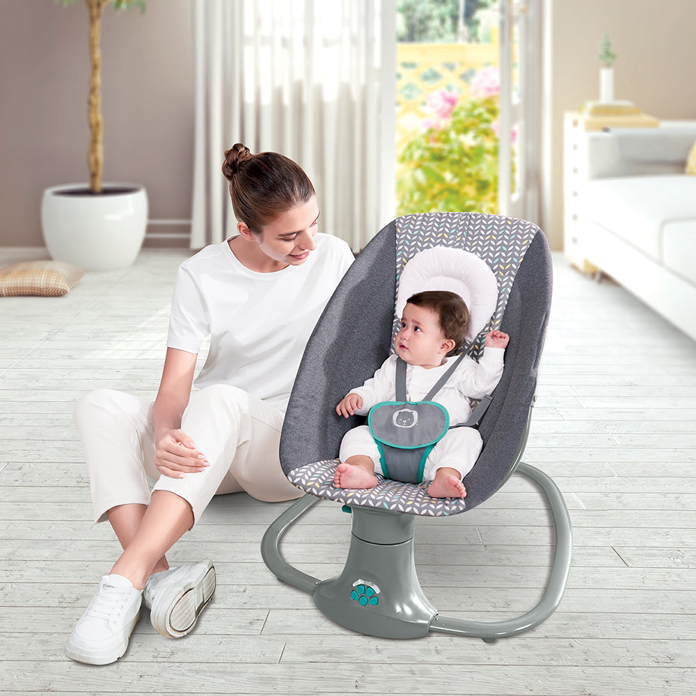 Mastela Baby Swing & Bassinet 3-in-1 – Music, Vibration & Rocker