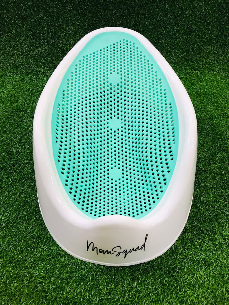 Baby Silicone Bather – Mom Squad, Soft & Safe Newborn Bath Support