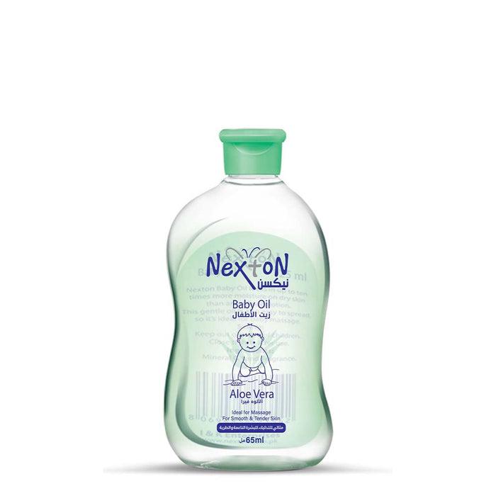 Nexton Baby Oil Aloe Vera 65ml – Gentle Nourishment & Deep Hydration for Soft Baby Skin
