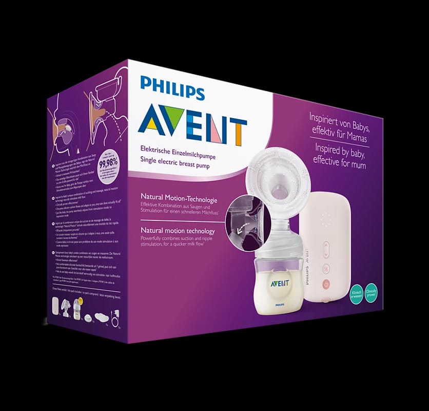 Philips Avent Electric Breast Pump – Single, Comfortable & Portable