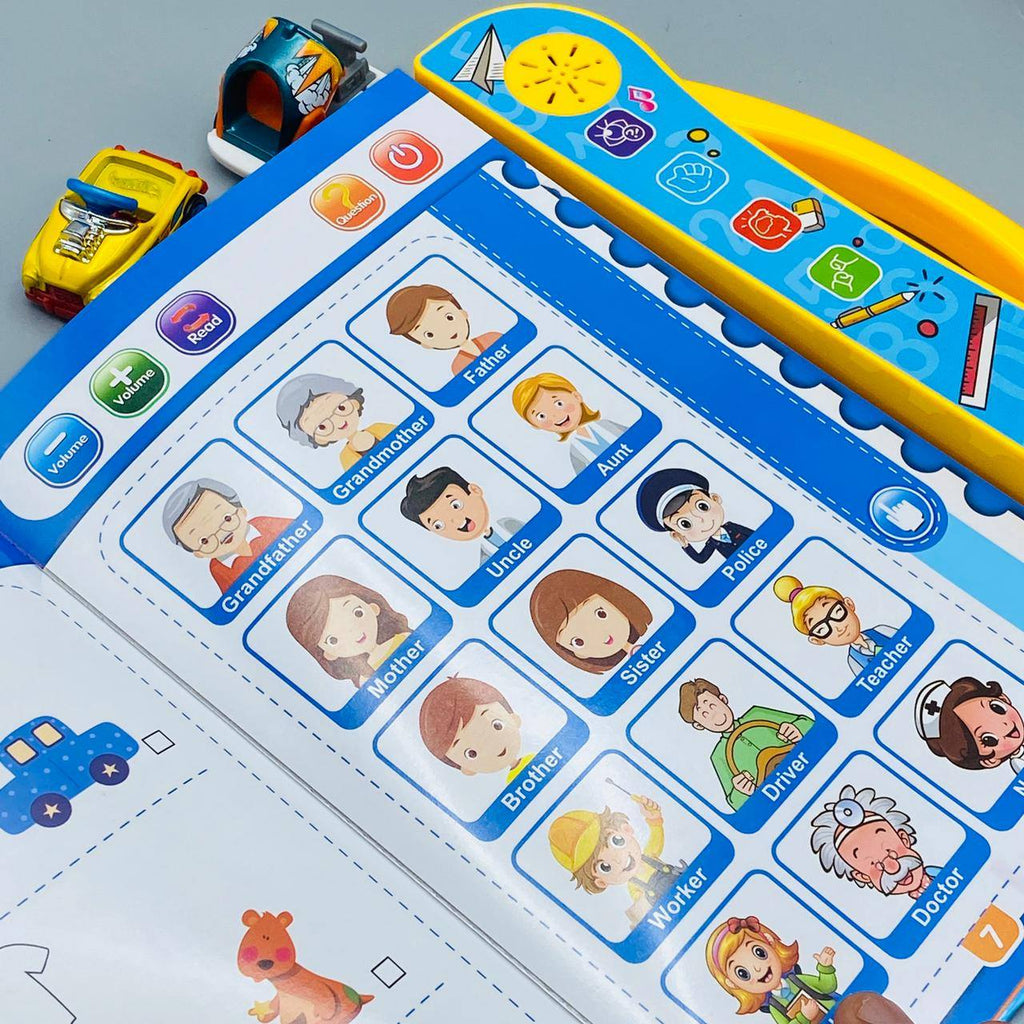Educational Study Book for Kids | Interactive Sound Learning Toy