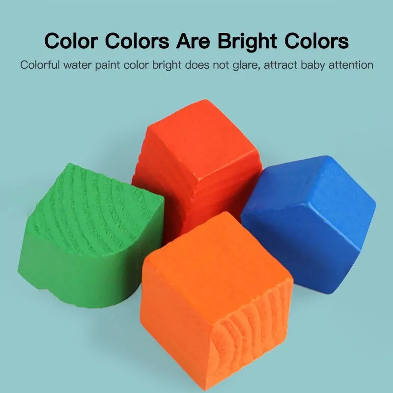 Fifteen Hole Shape Intelligence Box | Wooden Educational Toy for Kids