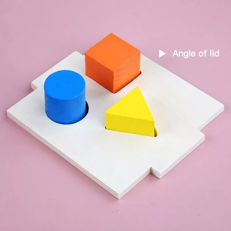 Fifteen Hole Shape Intelligence Box | Wooden Educational Toy for Kids