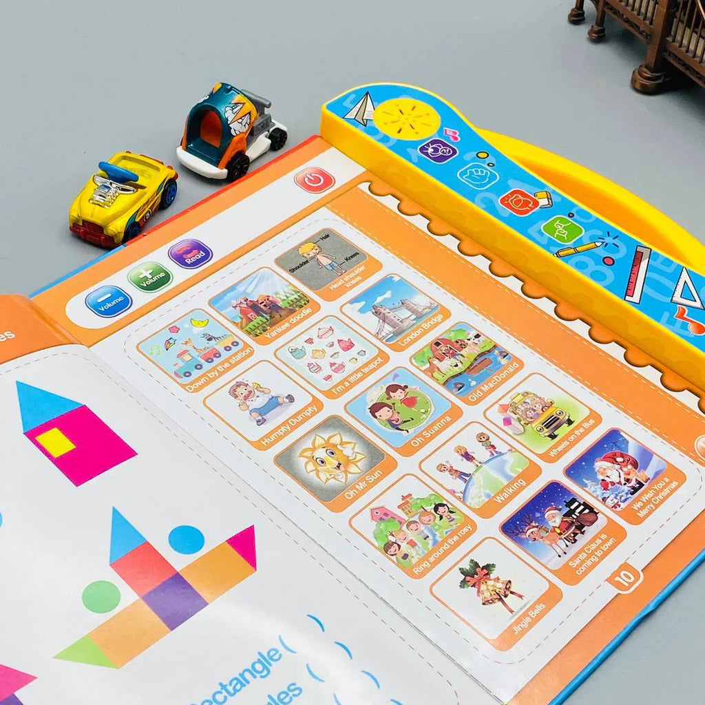 Educational Study Book for Kids | Interactive Sound Learning Toy