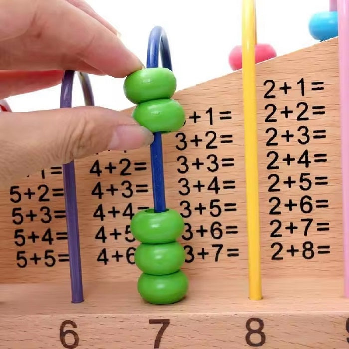 Calculation Shelf for Kids | Wooden Educational Math Toy