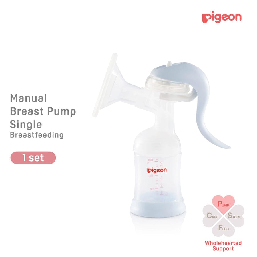 Manual Breast Pump – Pigeon, Easy & Comfortable Breastfeeding Solution