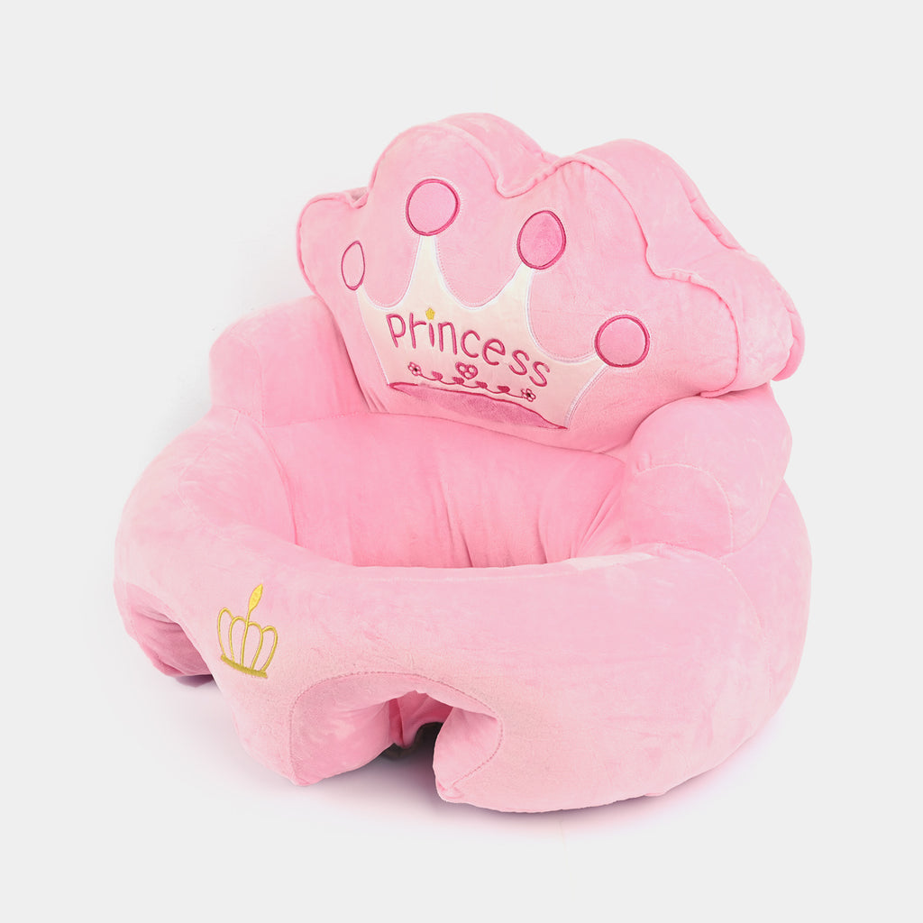 Baby Crown Rettle Floor Seat – Soft Support Sofa Chair for Infants