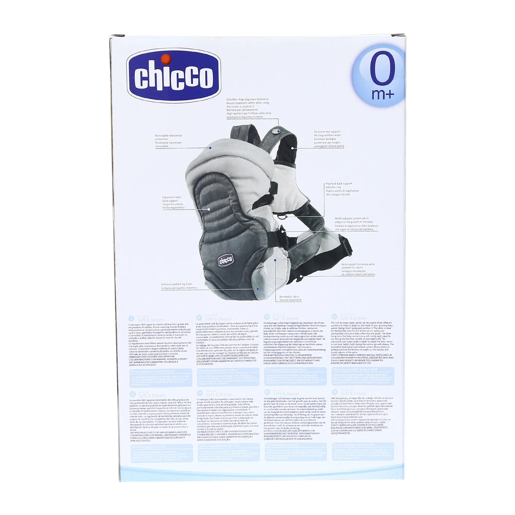 Chicco Soft Baby Carrier – 3-in-1 Comfortable & Adjustable Infant Carrier