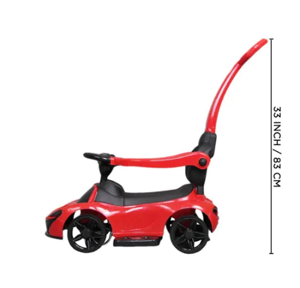 Smart Push Car Stroller 2-in-1 Ride-On for Toddlers