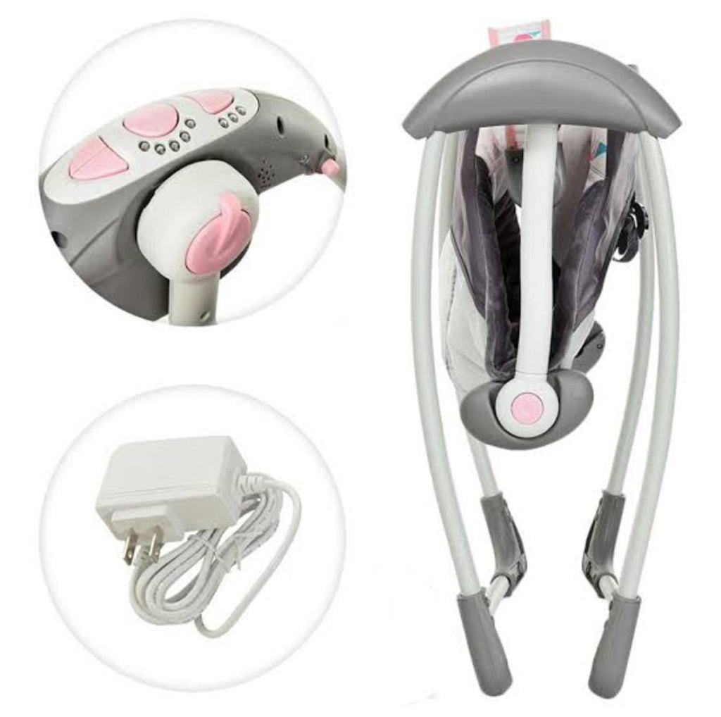 Mastela Deluxe Portable Electric Baby Swing & Bassinet
