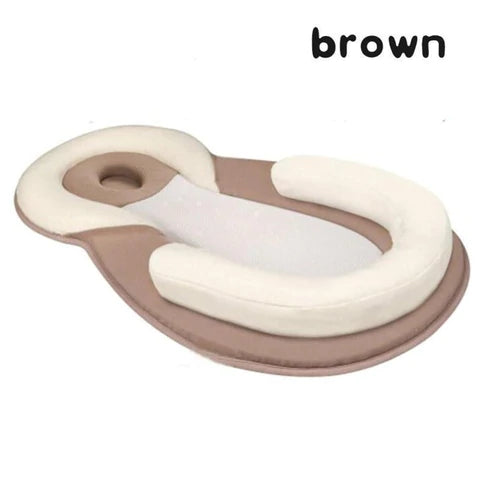 Baby Bed Mattress – U-Shape Pillow, Flat Head Support & Adjustable Size