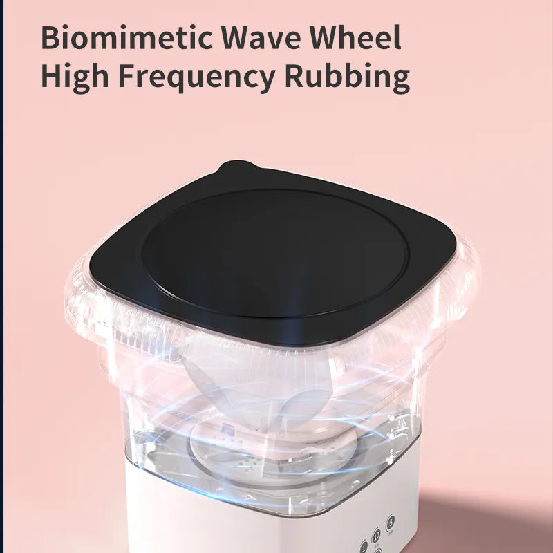 Foldable Washing Machine – Compact, Portable & Efficient Cleaning Solution