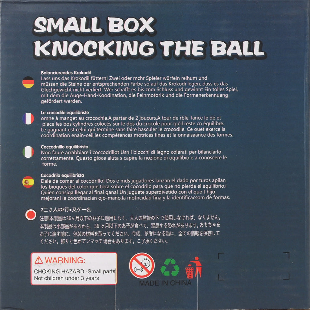 Educational Wooden Knock the Ball Toy – Color Matching Game for Kids